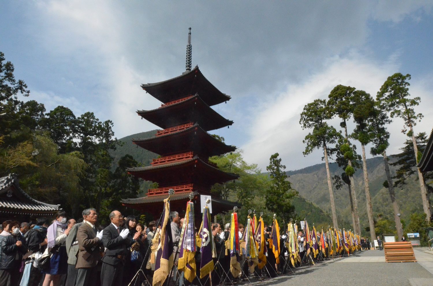 日蓮宗聖徒団第50回記念大会。